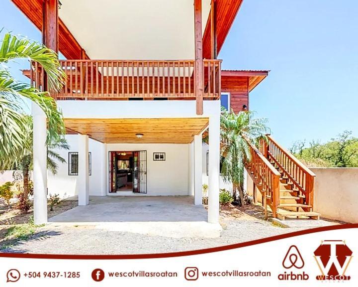 Wescot Villas Roatan West End Exterior foto